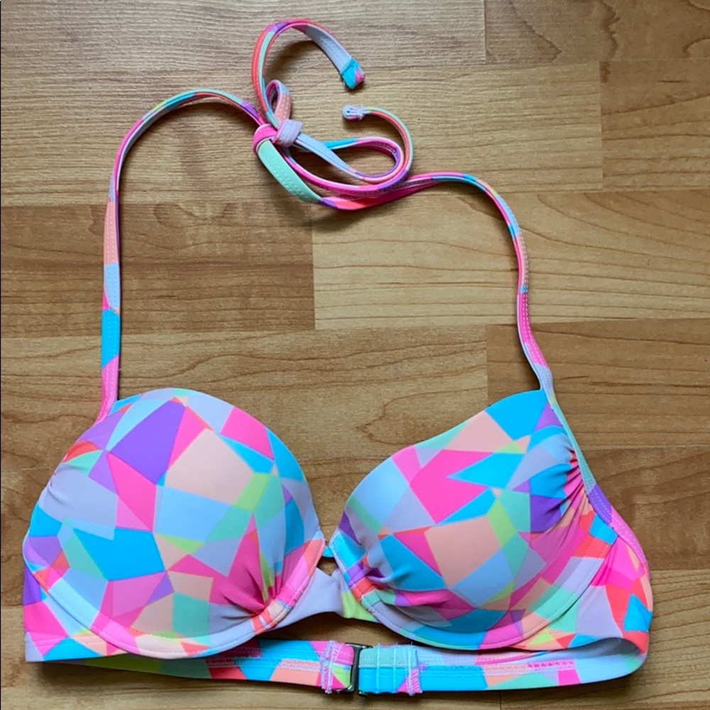 Neon Colored Bikini Top